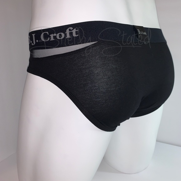 B.J. Croft GoGo Brief - Black - Picture 4 of 6